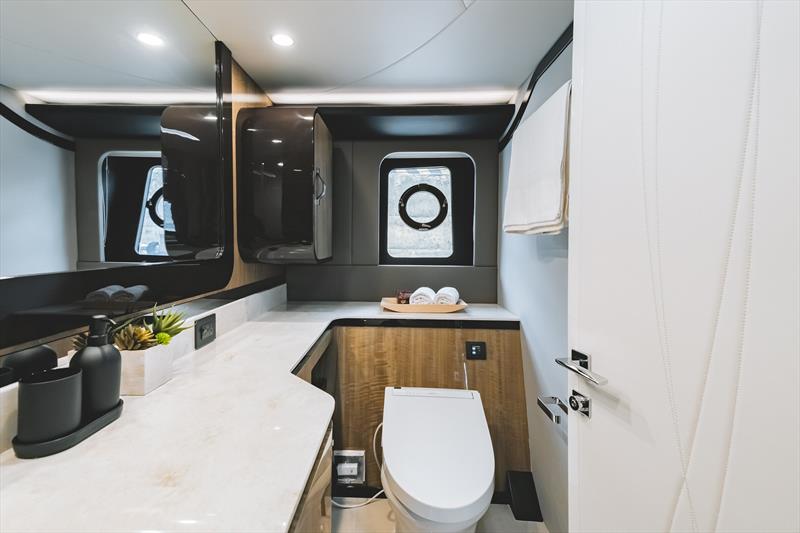 Lexus LY680 - Master Head photo copyright Horizon Yachts taken at  and featuring the Power boat class