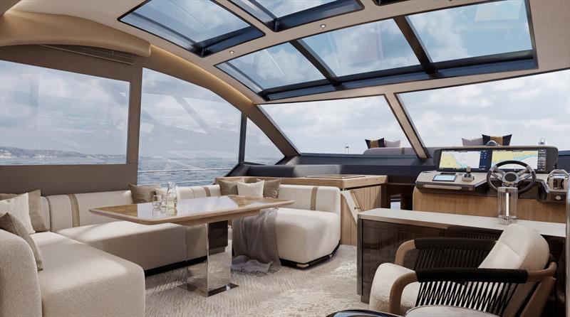 Galeon Sky 700 cruiser photo copyright Galeon Yachts taken at  and featuring the Power boat class