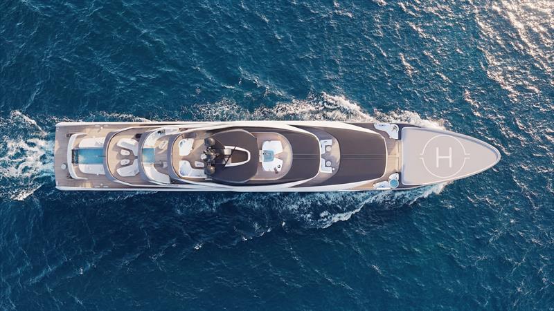 Essence 82m - photo © ISA Yachts