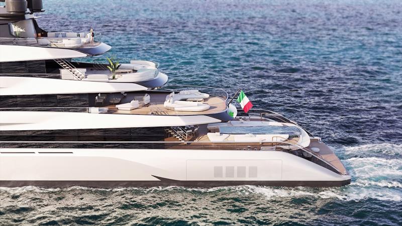 Essence 82m - photo © ISA Yachts