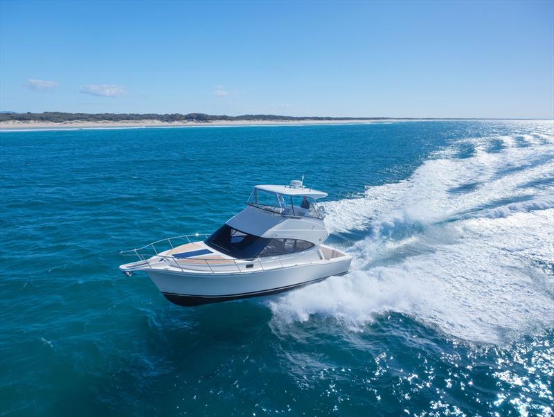 Caribbean 40F Flybridge Cruiser - photo © Caribbean Boats