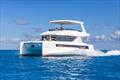 Leopard 40 Powercat underway