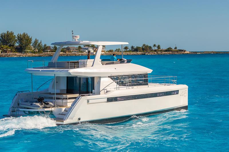 Leopard 40 Powercat cruising - photo © Leopard Catamarans