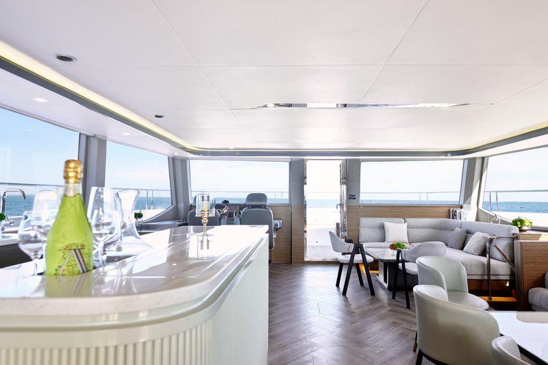 Oceanwalker S60e photo copyright Revolution Marine Group taken at  and featuring the Power Cat class