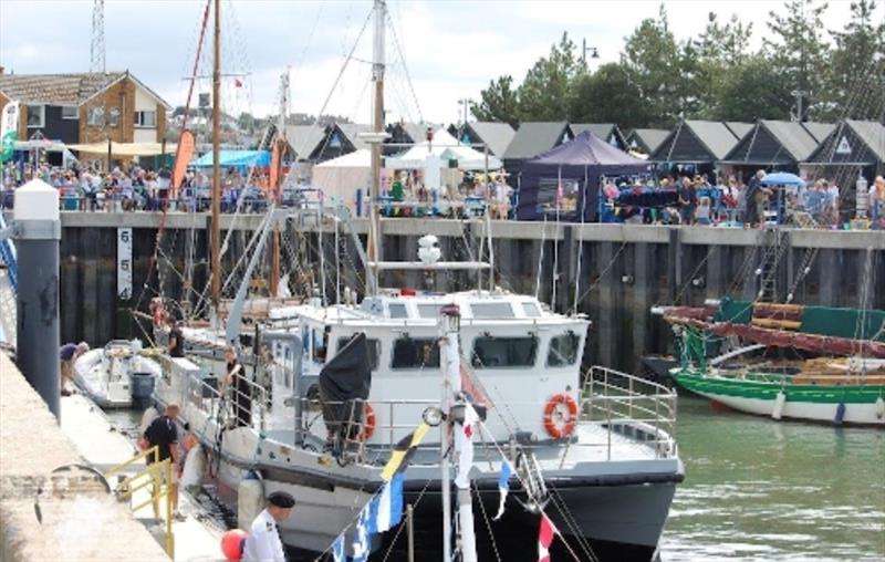 The Whitstable Harbour & Boat Show returns this summer for the first time since the Covid pandemic and with a brand-new attraction - The Heritage Boat Building Centre - photo © The Whitstable Harbour & Boat Show
