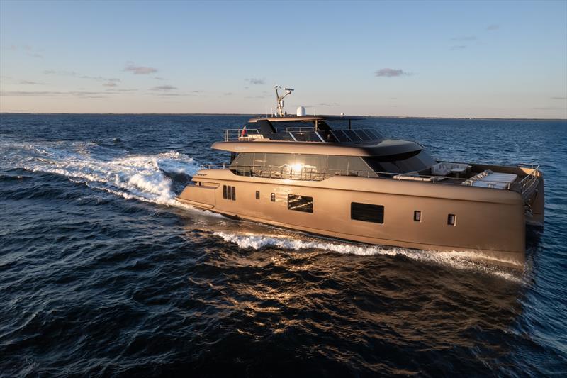 100 Sunreef Power - Sunreef takes Bcomp's sustainable materials on board photo copyright Sunreef Yachts taken at  and featuring the Power Cat class