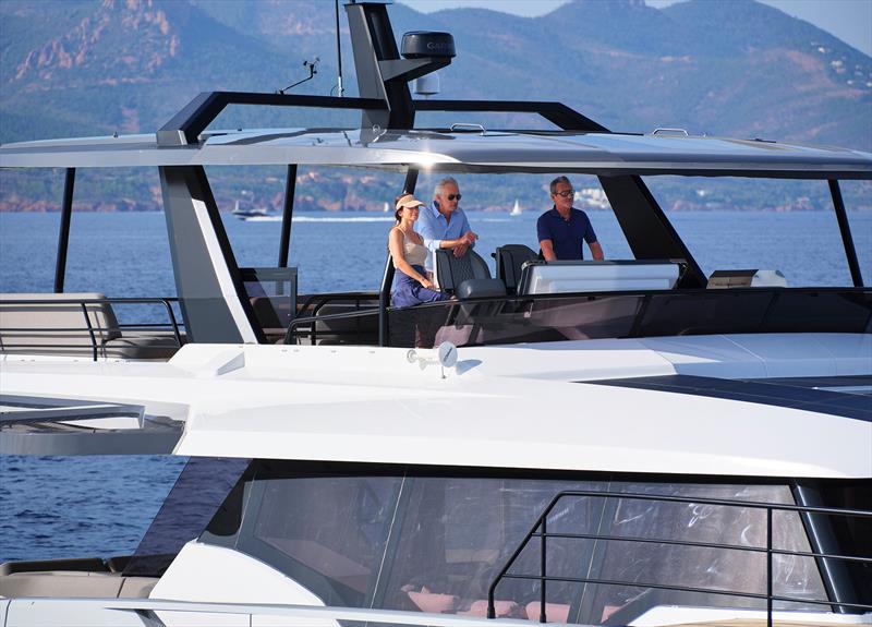 Power 80 photo copyright Nicolas Claris taken at  and featuring the Power Cat class