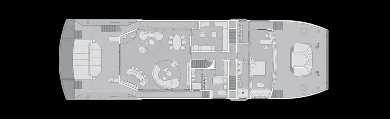 CLC115 - main deck photo copyright CL Yachts taken at  and featuring the Power Cat class