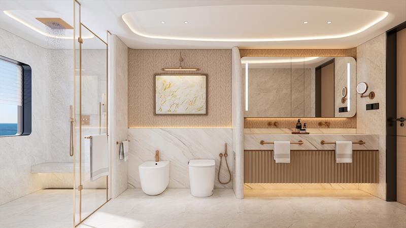 CLC115 - owner head photo copyright CL Yachts taken at  and featuring the Power Cat class