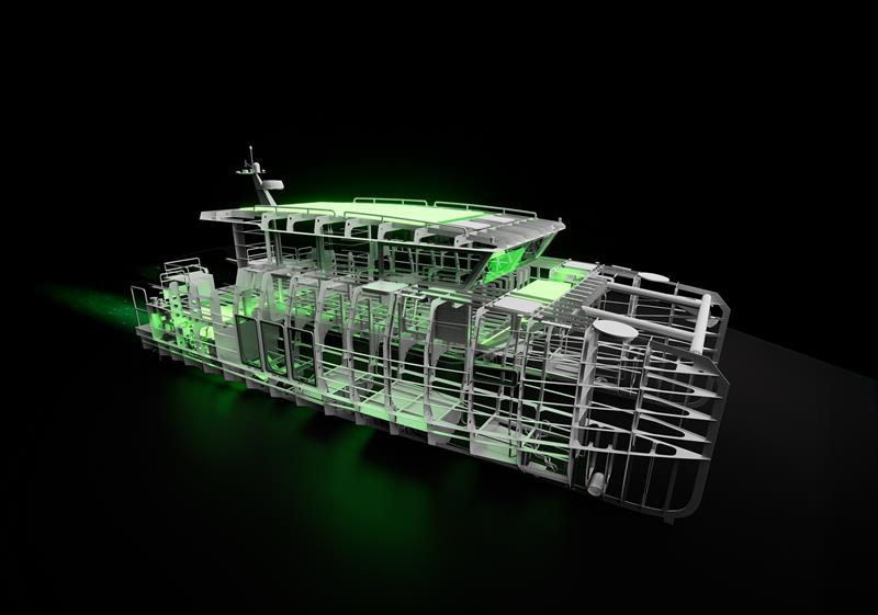 All-Electric Archipelago 40 photo copyright Archipelago Yachts taken at  and featuring the Power Cat class