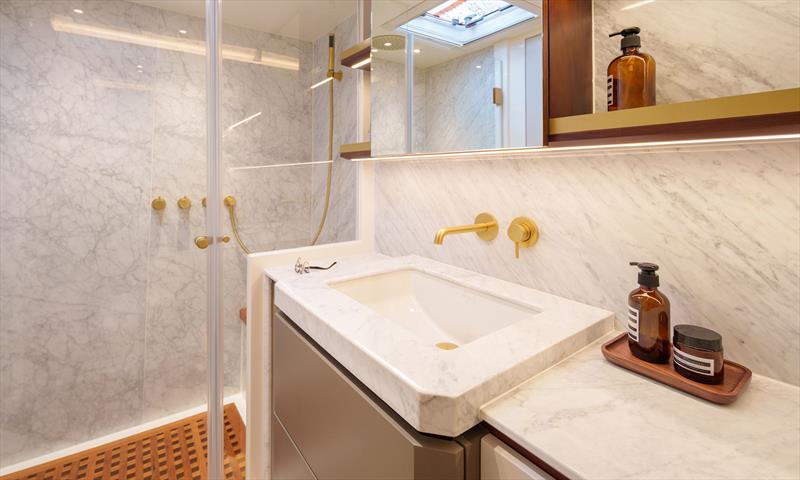 GranOcean W72 Master Bathroom - photo © GranOcean