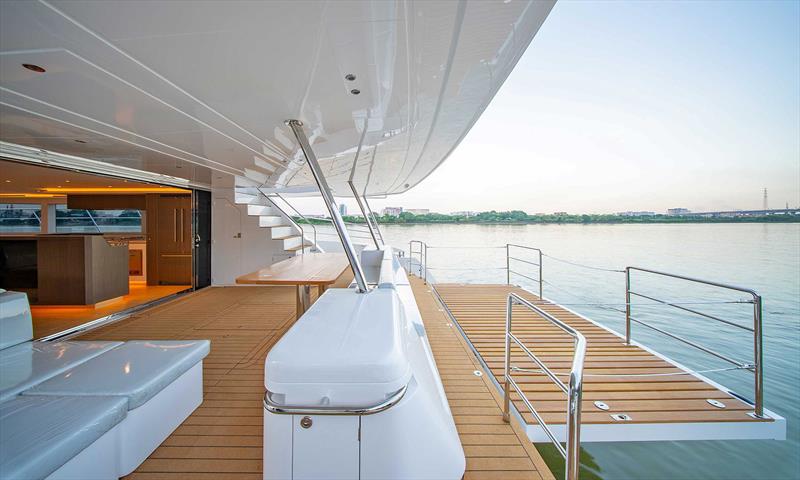 GranOcean W60 Aft Deck - photo © GranOcean