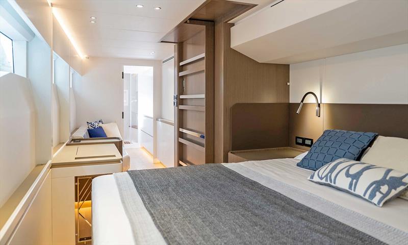 GranOcean W60 Master Stateroom - photo © GranOcean