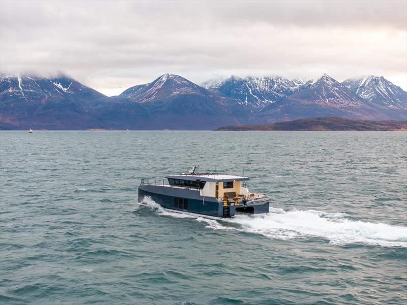 Archipelago 47 in Norway photo copyright Archipelago Yachts taken at  and featuring the Power Cat class