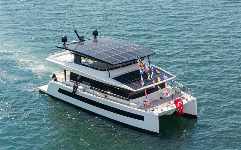 VISIONF 65 catamaran - photo © Saim Kaan