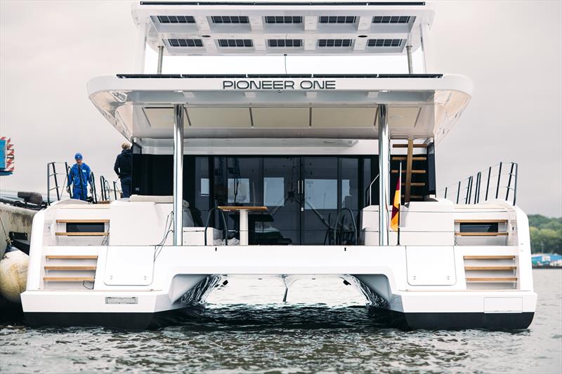 First solar-electric PY60 catamaran - photo © Daniel Großjohann