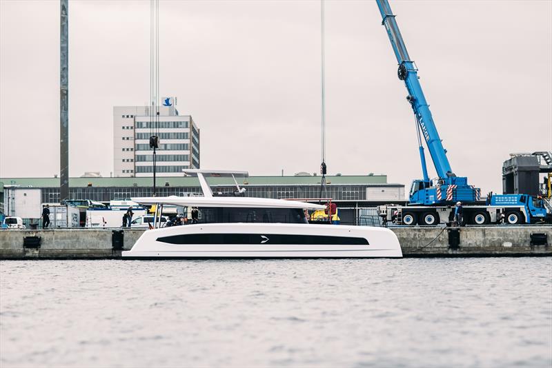 First solar-electric PY60 catamaran - photo © Daniel Großjohann
