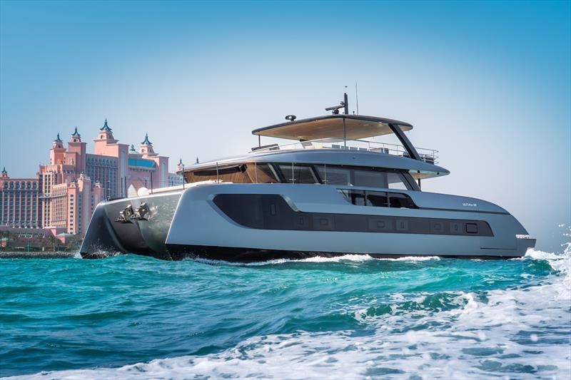 Ultima 88 photo copyright Cannes Yachting Festival taken at  and featuring the Power Cat class