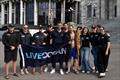 LiveOcean celebrates completing the 1367km swim - Wellington - April 4, 2026 &copy; Joshua Mccormack/LiveOcean