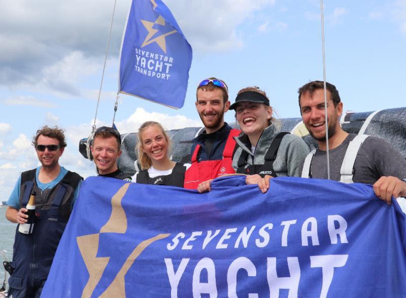 Young crew from Oxford University Yacht Club team racing on Prima 38 Talisman photo copyright Louay Habib taken at Royal Ocean Racing Club and featuring the Prima 38 class