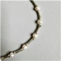 Sterling Choker Ropes and Fresh Water Pearls by Angela Lago