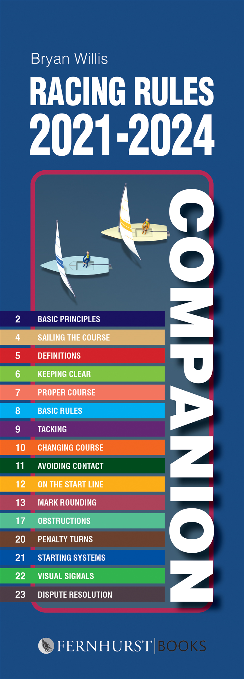 Racing Rules Companion 2021-2024 by Bryan Willis on YachtsandYachting.com