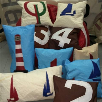 Exe Sails Recycled Sailcloth Cushion