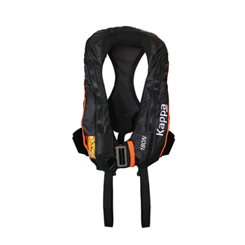 LALIZAS Kappa Inflatable Lifejacket, Auto, 180N, with double crotch, ISO, Adult