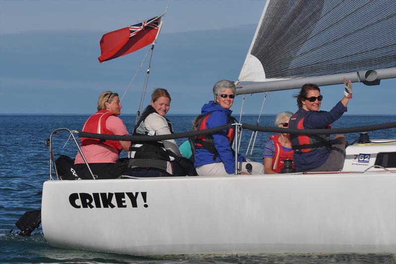 Ladies afloat in Torbay photo copyright Manya McMahon taken at Royal Torbay Yacht Club and featuring the Projection 762 class