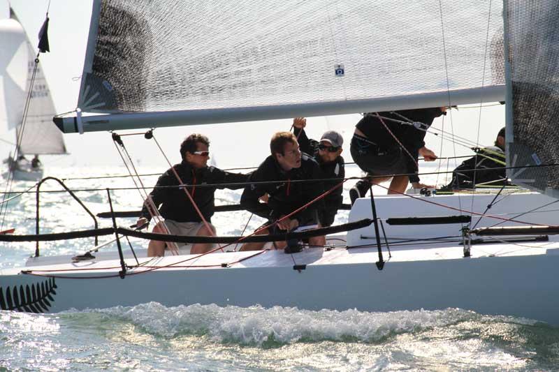 Coutts Quarter Ton Cup 2015 day 2 photo copyright Fiona Brown / www.fionabrown.com taken at Royal Corinthian Yacht Club, Cowes and featuring the Quarter Tonner class