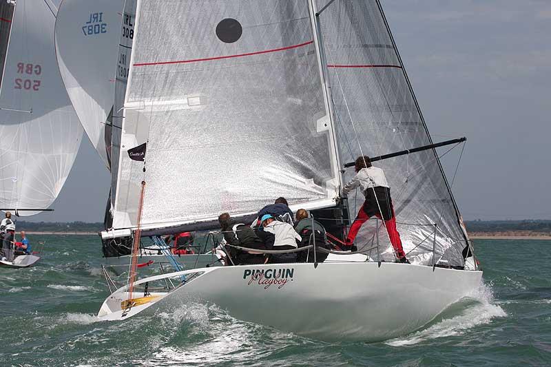 Coutts Quarter Ton Cup 2015 day 3 photo copyright Fiona Brown / www.fionabrown.com taken at Royal Ocean Racing Club, Cowes and featuring the Quarter Tonner class