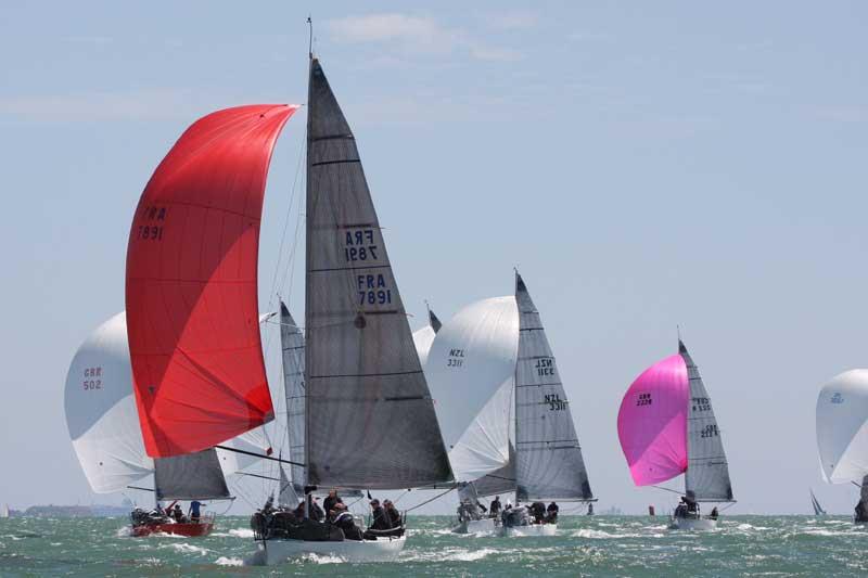 Coutts Quarter Ton Cup 2015 day 3 photo copyright Fiona Brown / www.fionabrown.com taken at Royal Corinthian Yacht Club, Cowes and featuring the Quarter Tonner class