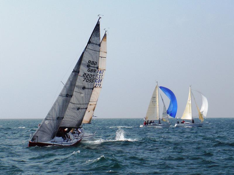 Runaway Bus at the 2014 UBS Jersey Regatta photo copyright Bill Harris taken at Royal Channel Islands Yacht Club and featuring the Quarter Tonner class