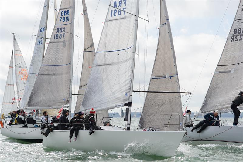 Bullit and Tiger in IRC4 on weekend 1 of the Crewsaver Warsash Spring Championship - photo © Iain McLuckie