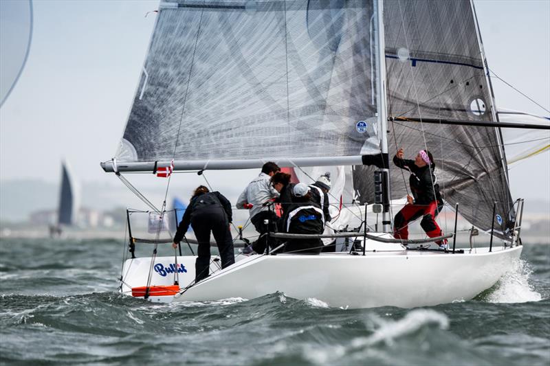 Bullit on day 1 of the Vice Admiral's Cup photo copyright RORC / Paul Wyeth taken at Royal Ocean Racing Club and featuring the Quarter Tonner class