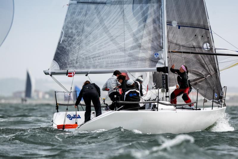 Louise Morton's Coutts Quarter Ton Cup winner, Bullit will be racing in IRC Three at the RORC Easter Challenge starting on Good Friday photo copyright Paul Wyeth / www.pwpictures.com taken at Royal Ocean Racing Club and featuring the Quarter Tonner class