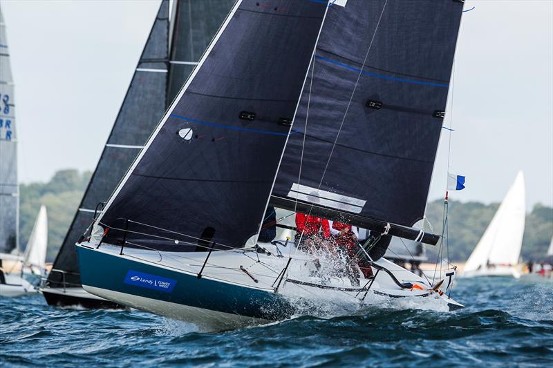 Belinda racing as part of the Quarter Ton fleet on day 3 of Lendy Cowes Week 2017 - photo © Paul Wyeth / CWL