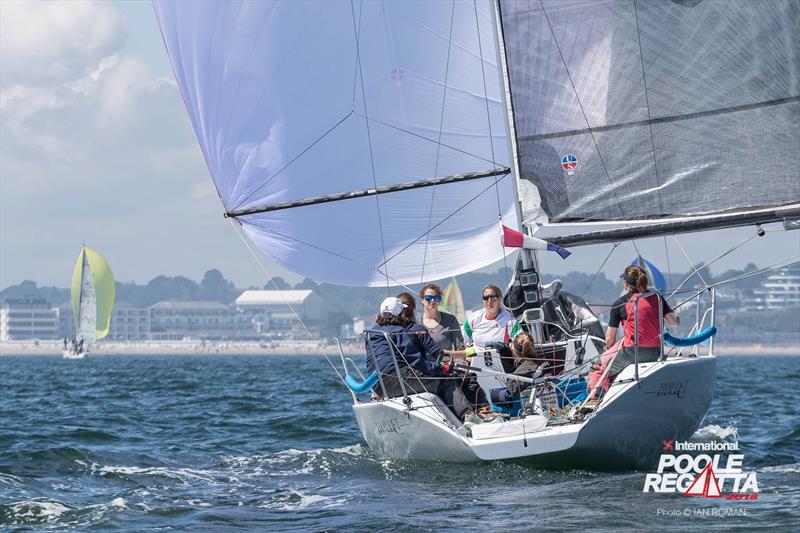 International Paint Poole Regatta 2018 day 2 photo copyright Ian Roman / International Paint Poole Regatta taken at  and featuring the Quarter Tonner class