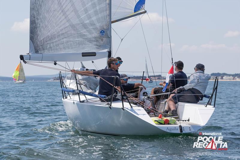 Sam Laidlaw's Aguila wins IRC3 at the International Paint Poole Regatta 2018 - photo © Ian Roman / International Paint Poole Regatta