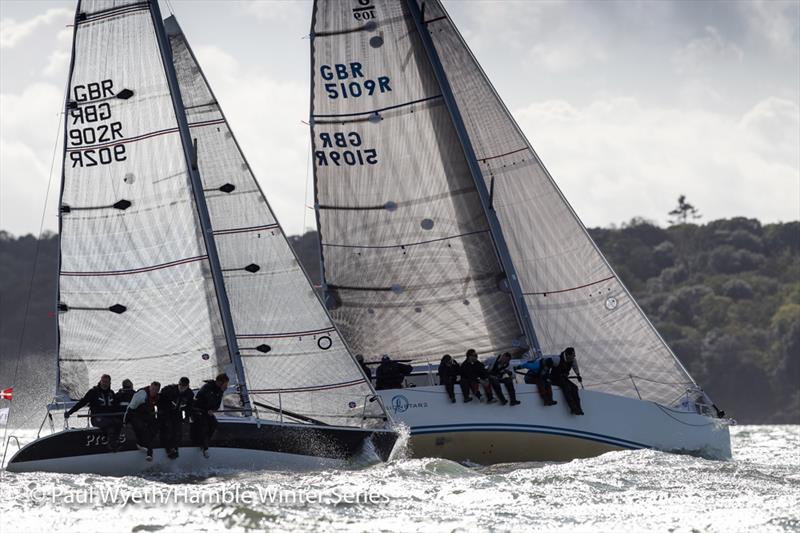 Protis, Quarter Tonner, during the HYS Hamble Winter Series - photo © Paul Wyeth / www.pwpictures.com