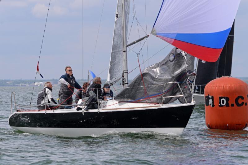 2019 Quarter Ton Cup Champion Protis photo copyright Rick Tomlinson / www.rick-tomlinson.com taken at Royal Ocean Racing Club and featuring the Quarter Tonner class