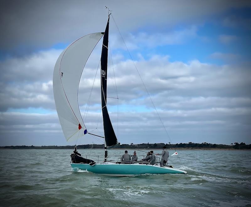 Sam Laidlaw's Quarter Tonner BLT photo copyright North Sails / Ronan Grealish taken at Royal Ocean Racing Club and featuring the Quarter Tonner class