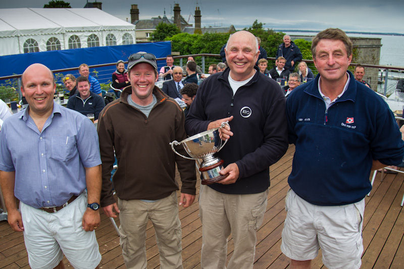 Peter Morton's team on Bullit win the Coutts Quarter Ton Cup - photo © Paul Wyeth / www.pwpictures.com