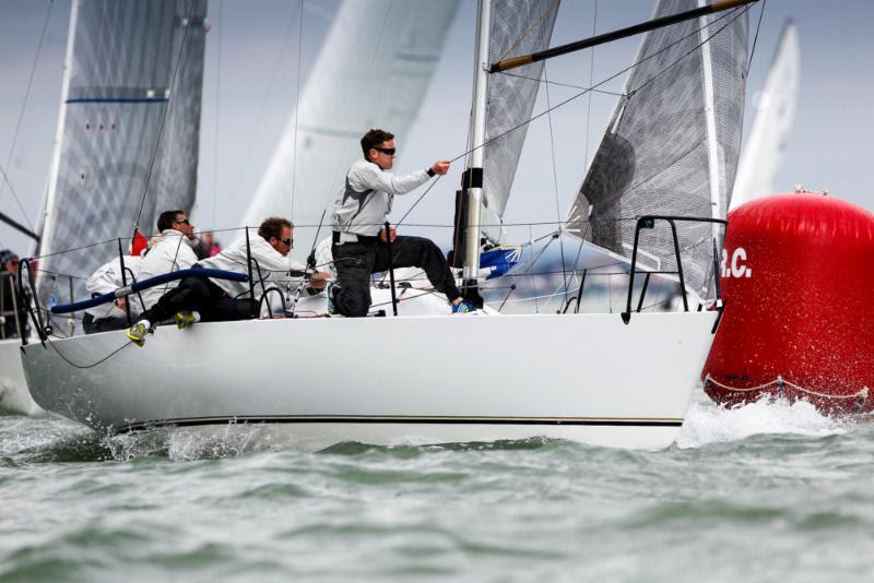 Sam Laidlaw's Aguila won the class at last year's VAC and also took victory in the 2017 Quarter Ton Cup photo copyright Paul Wyeth taken at Royal Ocean Racing Club and featuring the Quarter Tonner class