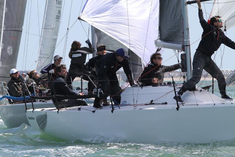 The quarter ton fleet is known for its intense competition - Quarter Ton Cup 2018 - photo © Fiona Brown