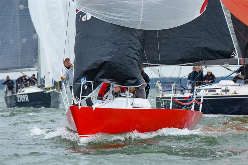 Olivia Dowling's Quarter Tonner Catch enjoyed a great day back on the Solent - RORC Vice Admiral's Cup - photo © Rick Tomlinson / RORC