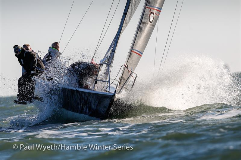 Protis, Quarter Tonner, during HYS Hamble Winter Series Race Week 8 photo copyright Paul Wyeth / www.pwpictures.com taken at Hamble River Sailing Club and featuring the Quarter Tonner class