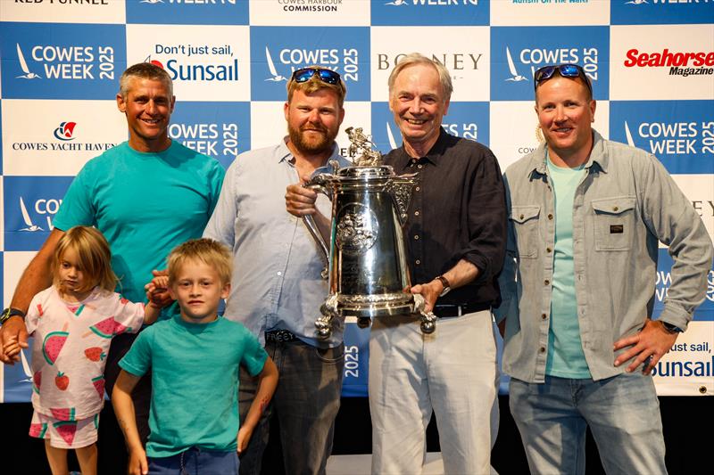 BLT are Black Group Overall Winners - Cowes Week 2025 - photo © Paul Wyeth / www.pwpictures.com