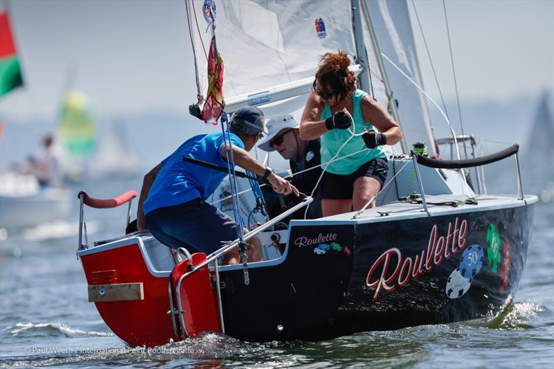 Roulette, R19, on Monday at the International Paint Poole Regatta 2026 - photo © Paul Wyeth / www.pwpictures.com