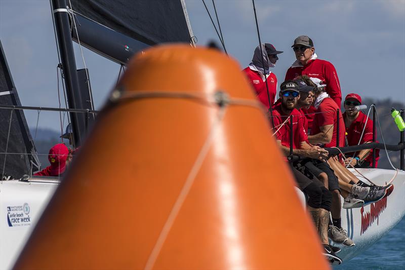 Team Hollywood in behind the mark of the course, which is a colour - orange. Airlie Beach Race Week - photo © Andrea Francolini
